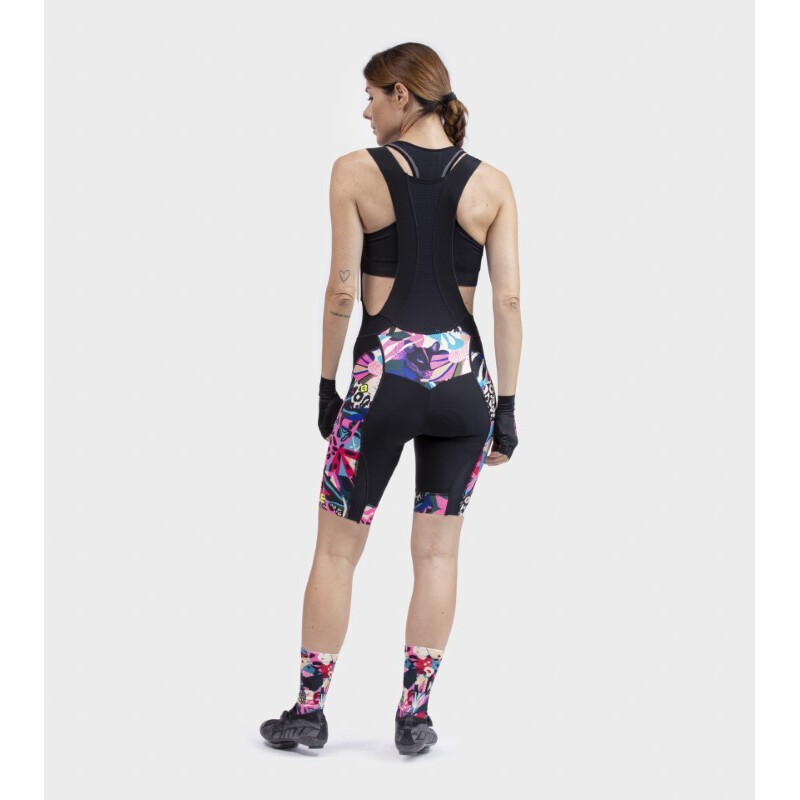 ALE' Pantaloncini ciclismo donna ALE' PR-R KENYA rosa fluo