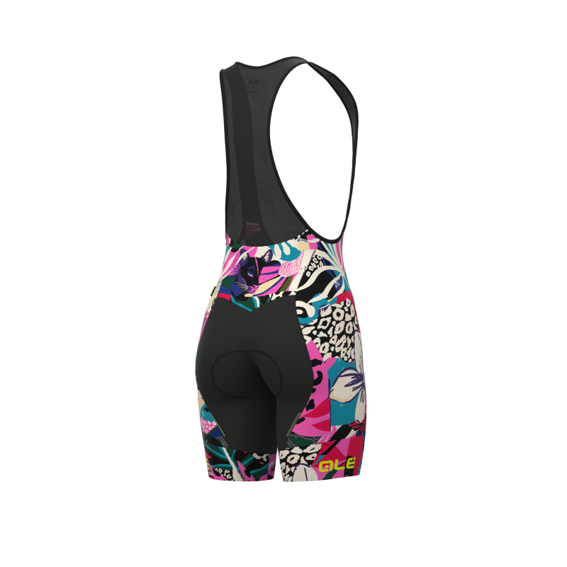 ALE' Pantaloncini ciclismo donna ALE' PR-R KENYA rosa fluo