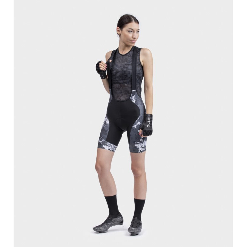ALE' Pantaloncini ciclismo donna ALE' PR-R AMAZZONIA nero