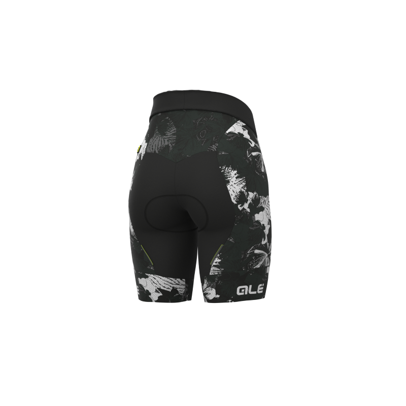 ALE' Pantaloncini ciclismo donna senza bretelle ALE' PR-R AMAZZONIA NERO