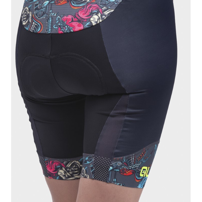 ALE' Body ciclismo donna ALE' PR-R TATTOO grigio