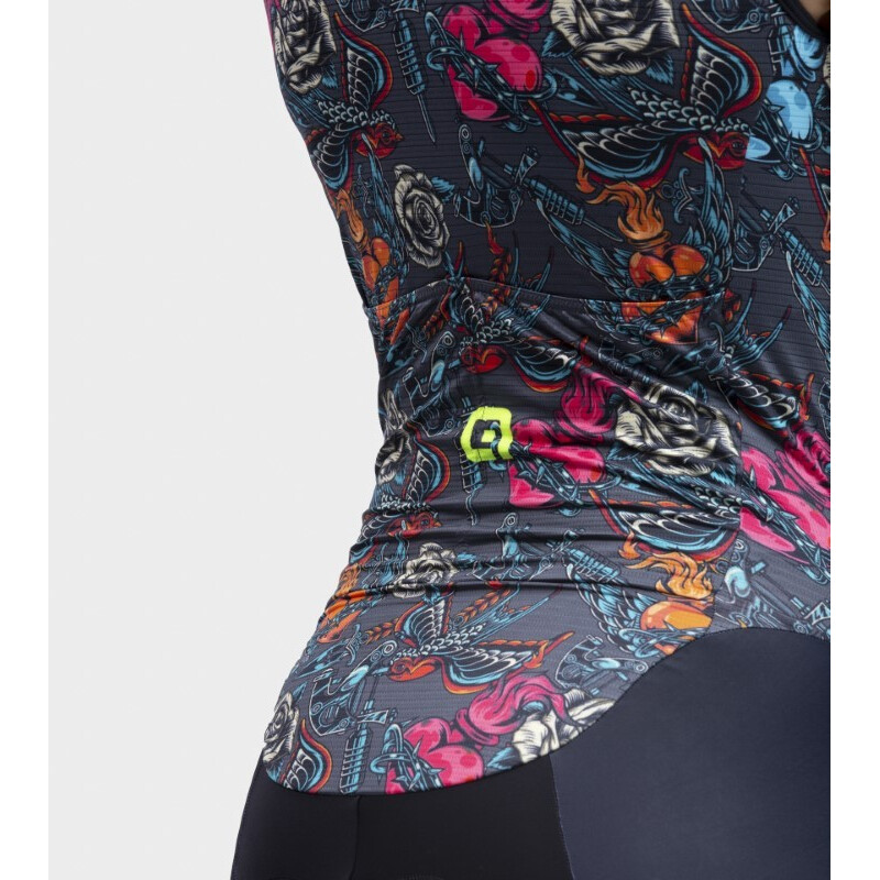 ALE' Body ciclismo donna ALE' PR-R TATTOO grigio