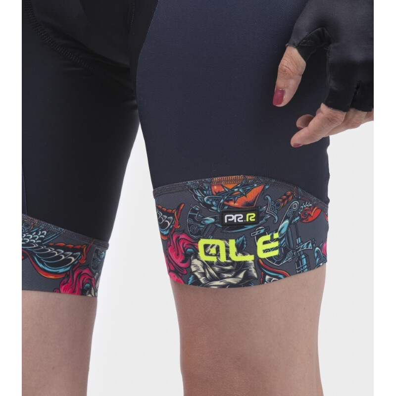 ALE' Body ciclismo donna ALE' PR-R TATTOO grigio
