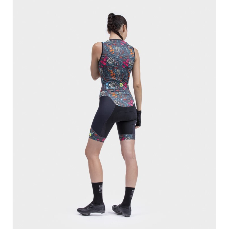 ALE' Body ciclismo donna ALE' PR-R TATTOO grigio