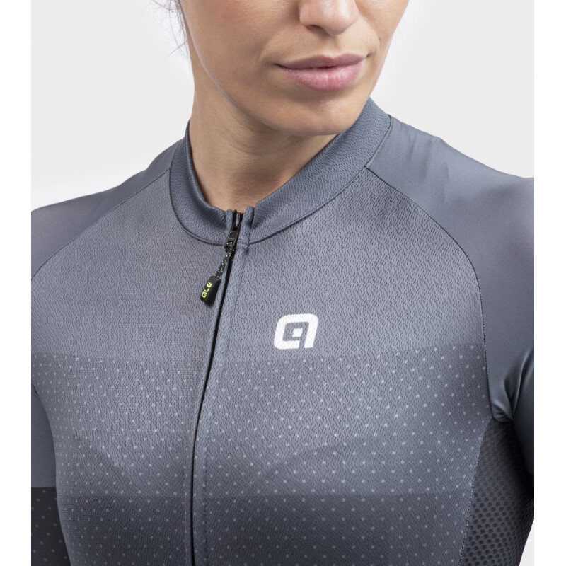 ALE' Maglia ciclismo donna ALE' SOLID LEVEL grigio