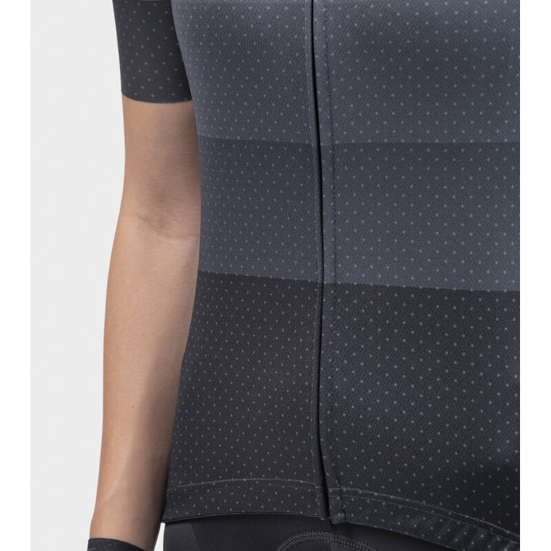ALE' Maglia ciclismo donna ALE' SOLID LEVEL grigio