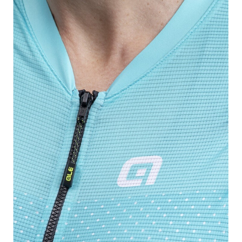 ALE' Maglia ciclismo senza maniche donna ALE' SOLID LEVEL turchese