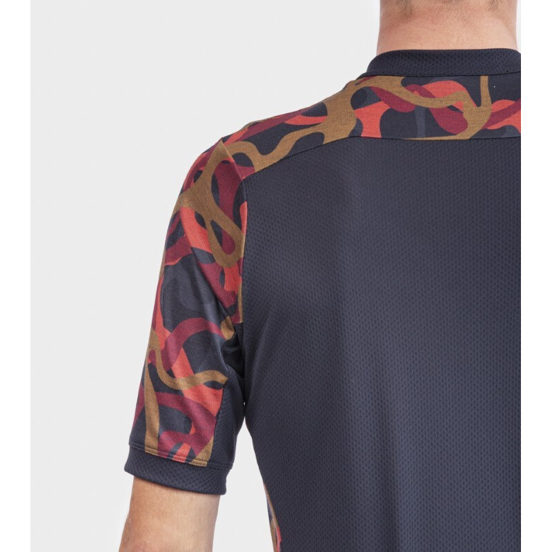 ALE' Maglia ciclismo ALE' OFF ROAD - GRAVEL WOODLAND rosso