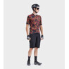 ALE' Maglia ciclismo ALE' OFF ROAD - GRAVEL WOODLAND rosso