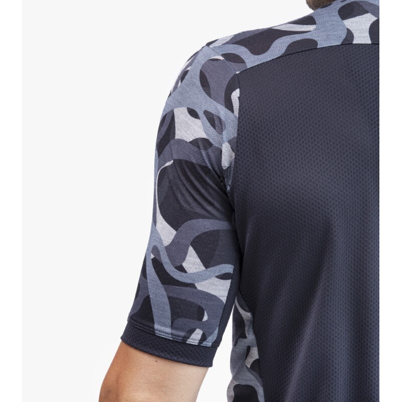 ALE' Maglia ciclismo ALE' OFF ROAD - GRAVEL WOODLAND grigio