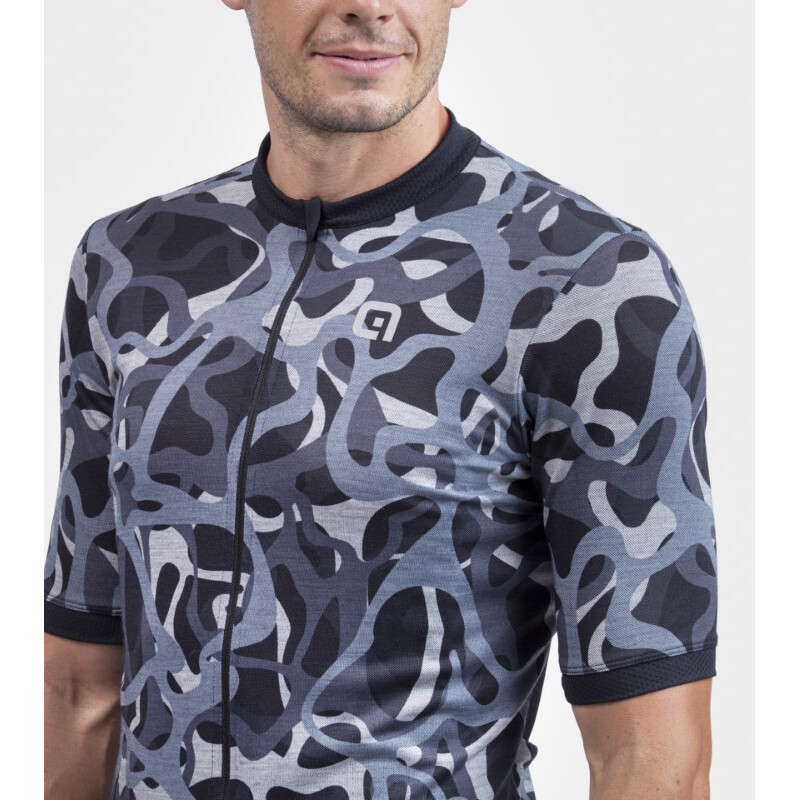 ALE' Maglia ciclismo ALE' OFF ROAD - GRAVEL WOODLAND grigio