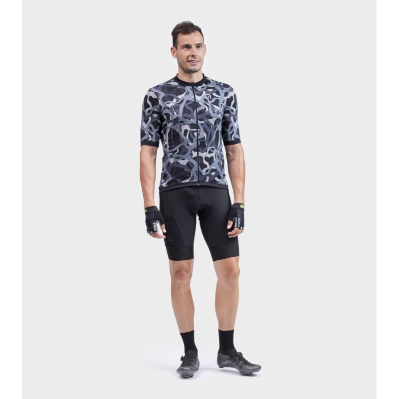 ALE' Maglia ciclismo ALE' OFF ROAD - GRAVEL WOODLAND grigio