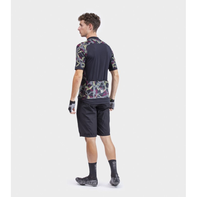 ALE' Maglia ciclismo ALE' OFF ROAD - GRAVEL WOODLAND verde