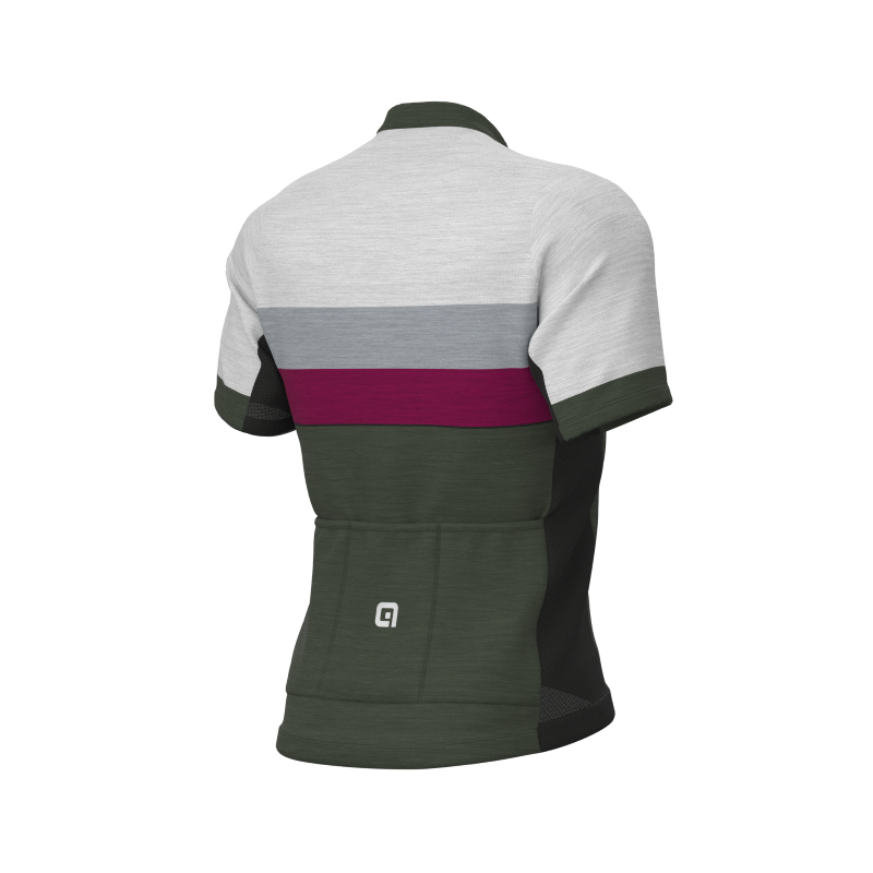ALE' Maglia ciclismo ALE' OFF ROAD - GRAVEL CHAOS grigio 2024