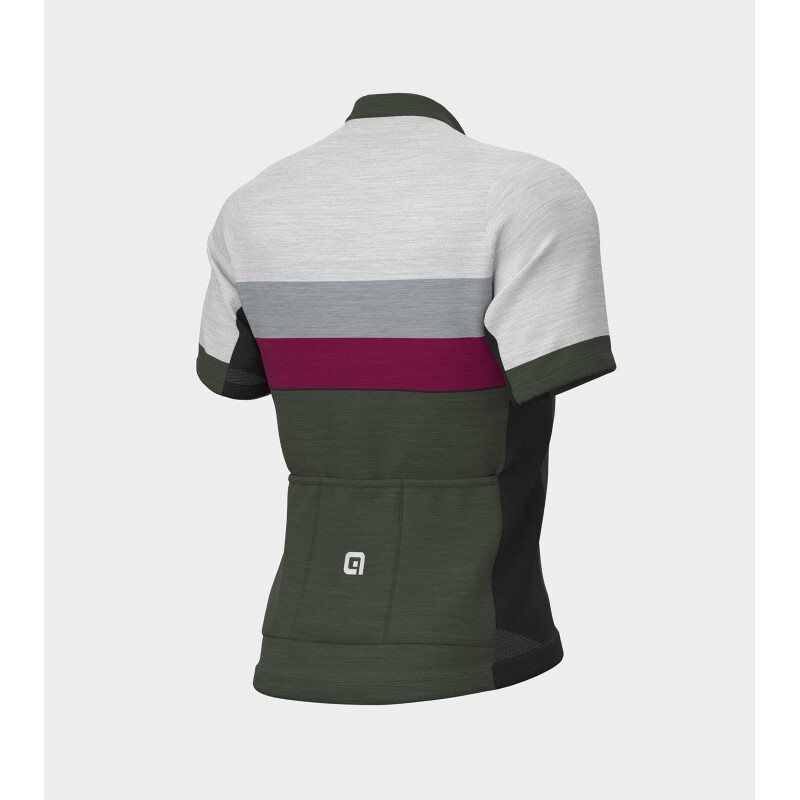 ALE' Maglia ciclismo ALE' OFF ROAD - GRAVEL CHAOS grigio 2024