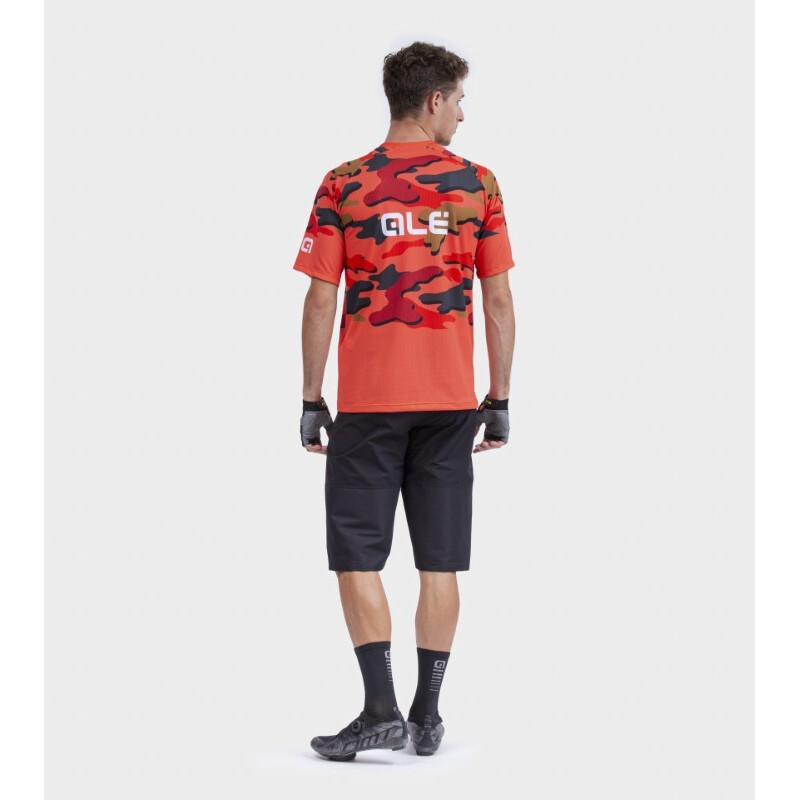 ALE' Maglia ciclismo ALE' OFF ROAD - MTB STAIN rosso