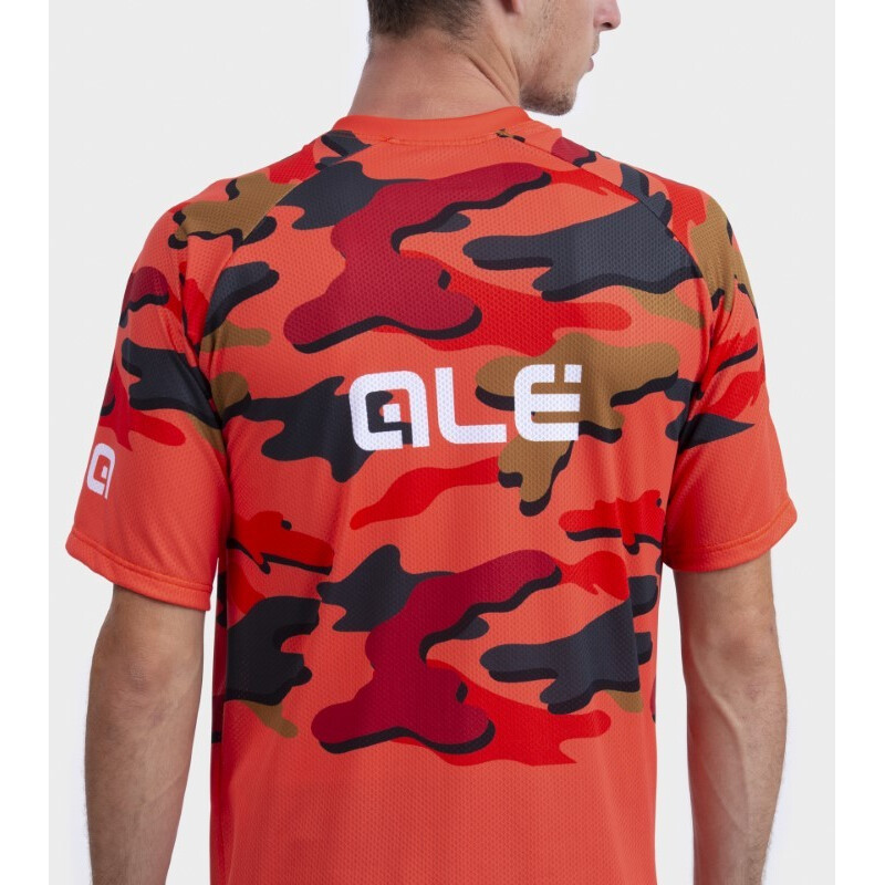 ALE' Maglia ciclismo ALE' OFF ROAD - MTB STAIN rosso