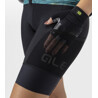 ALE' Pantaloncini ciclismo donna ALE' OFF ROAD - GRAVEL STONES CARGO nero