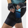 ALE' Pantaloncini ciclismo donna ALE' OFF ROAD - GRAVEL STONES CARGO nero