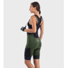 ALE' Pantaloncini ciclismo donna ALE' OFF ROAD - GRAVEL STONES CARGO verde