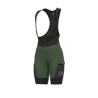 ALE' Pantaloncini ciclismo donna ALE' OFF ROAD - GRAVEL STONES CARGO verde