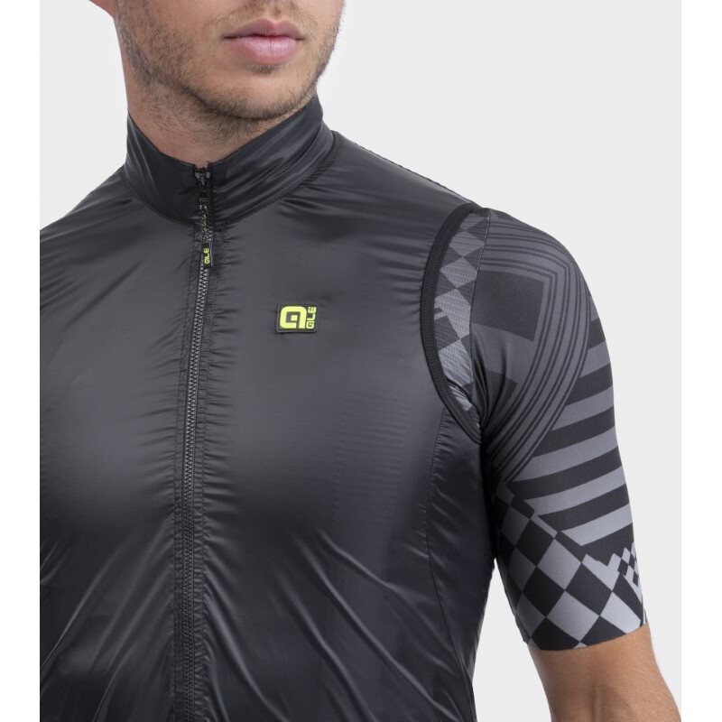 ALE' Gilet smanicato ALE' GUSCIO VENTO 2.0 nero 2024