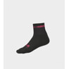 ALE' Calzini ciclimo Q-SKIN 12cm ALE' LOGO nero-rosa fluo