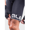 ALE' Pantaloncini ciclismo senza bretelle ALE' SOLID CORSA nero-bianco 2026