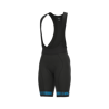 ALE' Pantaloncini ciclismo ALE' PR-R STRADA nero-ciano