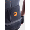 ALE' Maglia ciclismo ALE' PR-R STARS grigio-arancio
