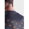 ALE' Maglia ciclismo ALE' PR-R STARS grigio-arancio