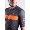 ALE' Maglia ciclismo ALE' PR-R STARS grigio-arancio