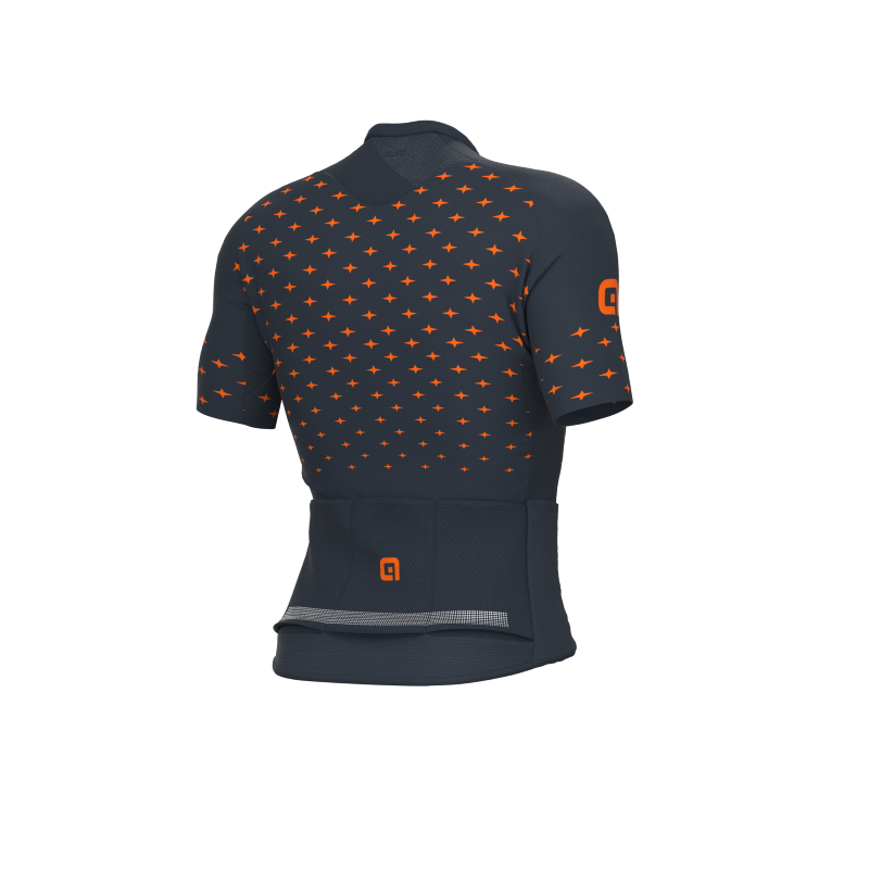ALE' Maglia ciclismo ALE' PR-R STARS grigio-arancio