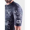 ALE' Maglia ciclismo ALE' PR-R SKULL nero
