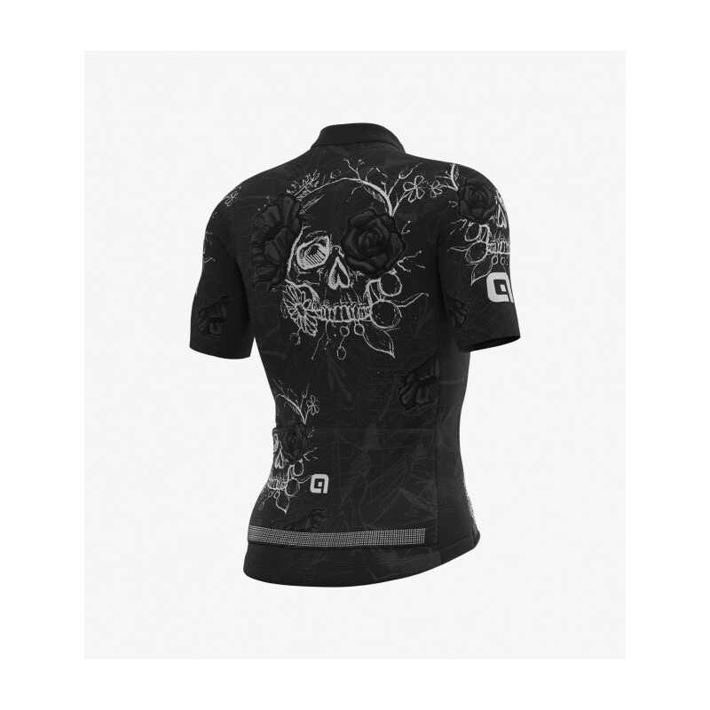 ALE' Maglia ciclismo ALE' PR-R SKULL nero