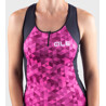 ALE' Top donna ciclismo ALE' SOLID TRIANGLES rosa fluo-viola