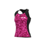 ALE' Top donna ciclismo ALE' SOLID TRIANGLES rosa fluo-viola
