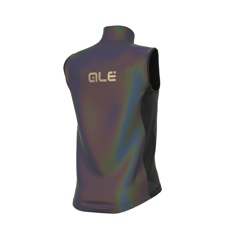 ALE' Gilet smanicato ALE' GUSCIO IRIDESCENT REFLECTIVE iridescente