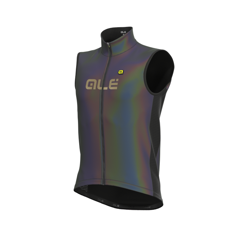 ALE' Gilet smanicato ALE' GUSCIO IRIDESCENT REFLECTIVE iridescente