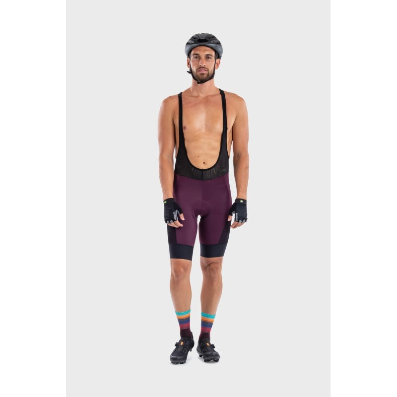 ALE' Pantaloncini ciclismo ALE' OFF ROAD - GRAVEL STONES CARGO prugna 2025