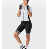 ALE' Pantaloncini ciclismo donna senza bretelle ALE' PR-R STRADA nero-bianco 2024