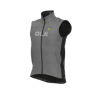 ALE' Gilet smanicato ALE' GUSCIO BLACK REFLECTIVE nero