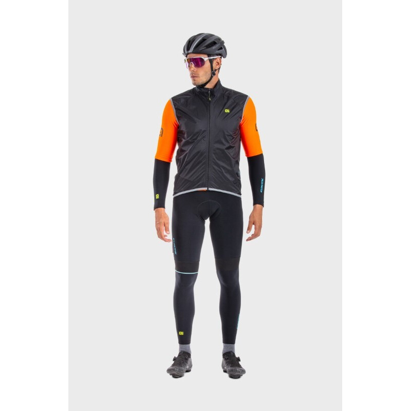 ALE' Gilet antipioggia smanicato ALE' KLIMATIK GUSCIO ELEMENTS nero 2024