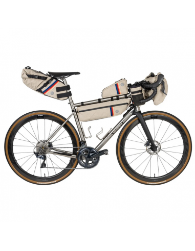 Borsa orizzontale al telaio bikepacking AGU VENTURE litri vintage