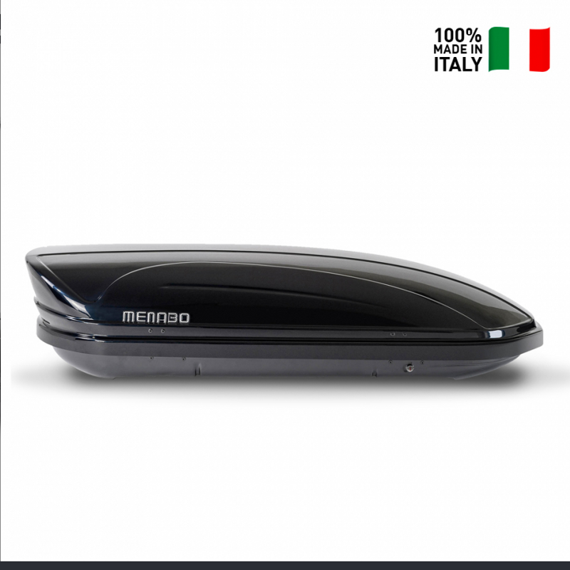 MENABO' Baule da tetto MENABO' Mania 460 litri nero