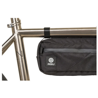 AGU Borsa orizzontale al telaio bikepacking  AGU  VENTURE 4 litri nera MEDIUM HI-VIS