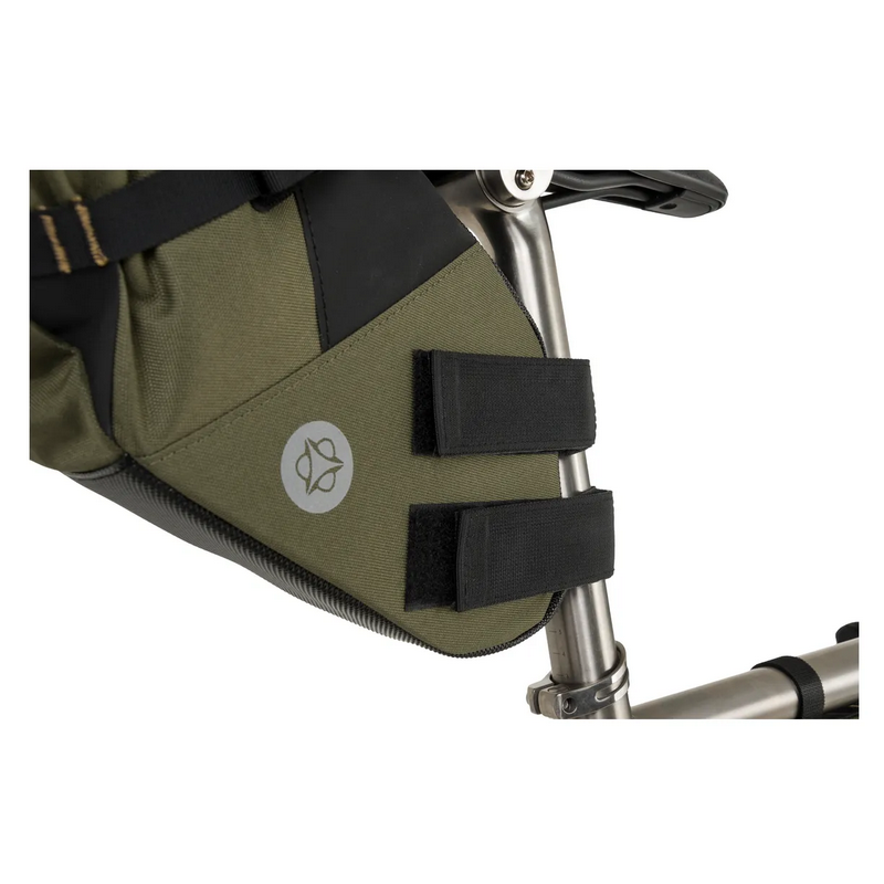 AGU Borsa posteriore sottosella bikepacking AGU VENTURE 10 litri ARMY green