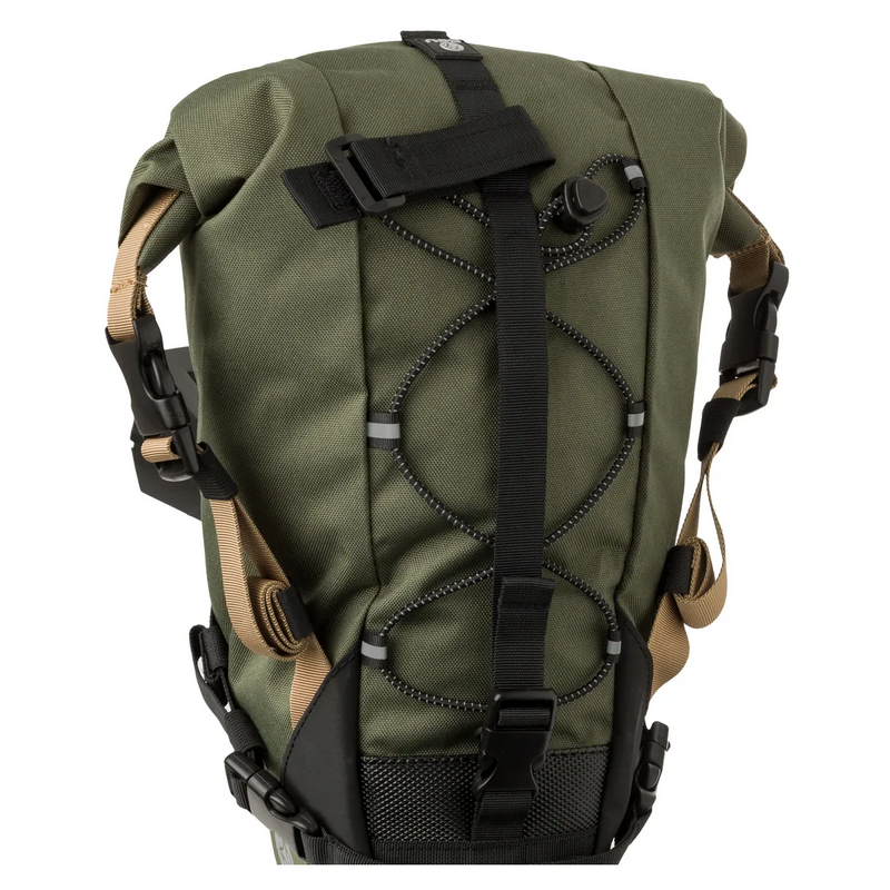 AGU Borsa posteriore sottosella bikepacking AGU VENTURE 10 litri ARMY green