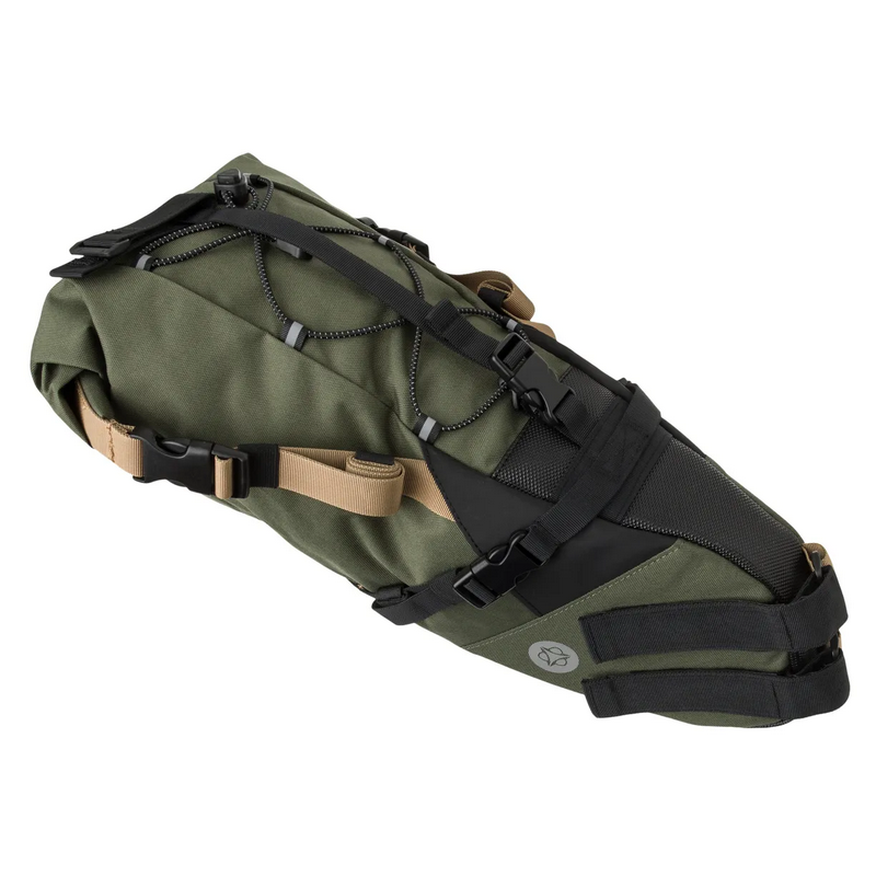 AGU Borsa posteriore sottosella bikepacking AGU VENTURE 10 litri ARMY green