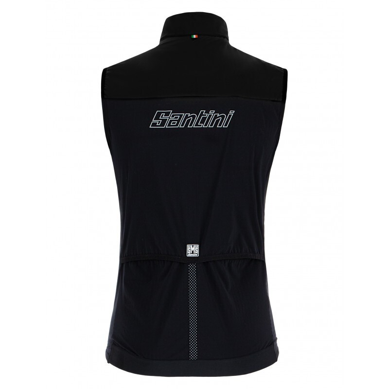 SANTINI Guscio ciclismo antipioggia antivento SANTINI REDUX VIGOR VEST NE